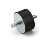 A Tipi 200x170-M20-47 Silindir Titreşim Takozu