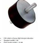 M20 Vibrasyon Takozu